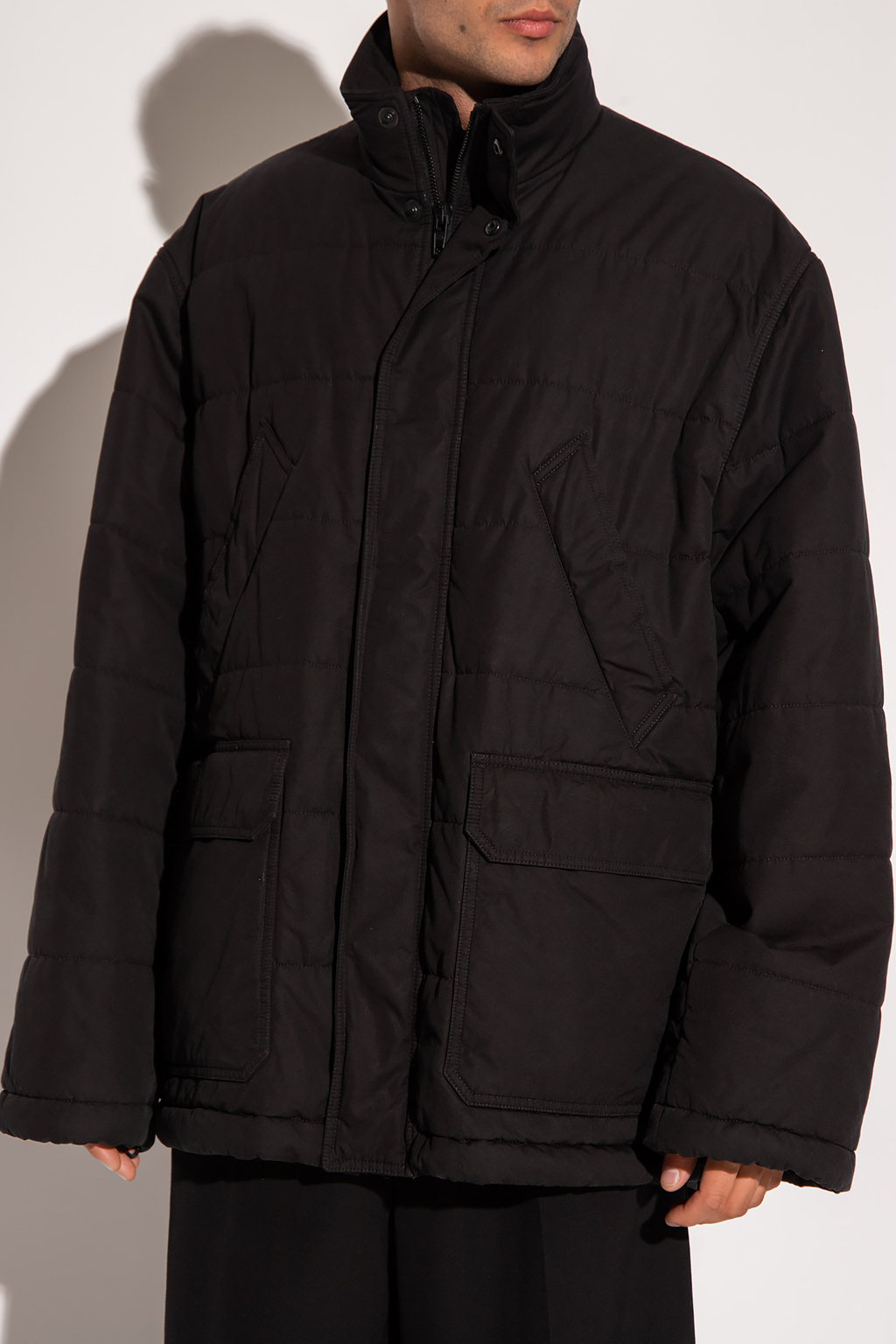 balenciaga jacket mens white